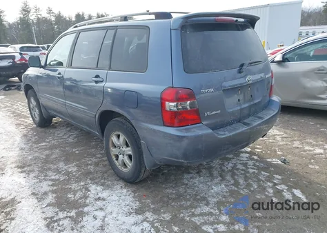 2007 Toyota Highlander V6 z USA, uszkodzony, nr VIN JTEHP21A170226118